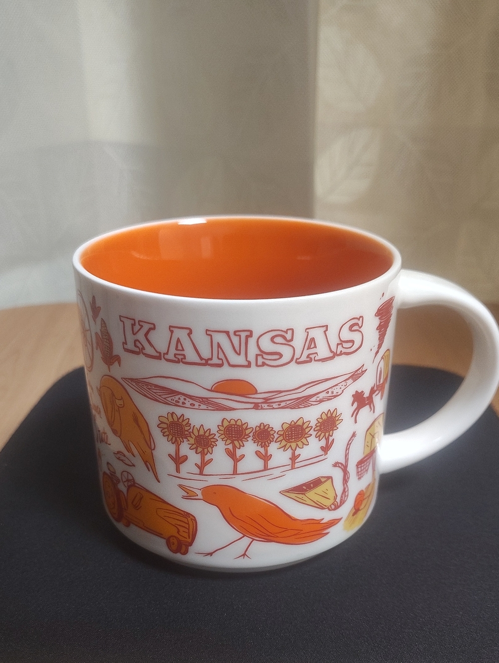 Starbucks Kansas Been There Series Coffee Mug 14oz NWOB
